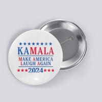 Vintage Kamala Make America Laugh Again Harris 2024 Election Button