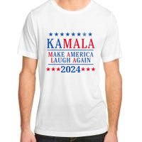 Vintage Kamala Make America Laugh Again Harris 2024 Election Adult ChromaSoft Performance T-Shirt