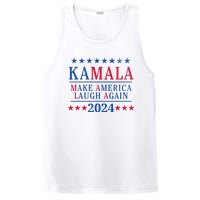 Vintage Kamala Make America Laugh Again Harris 2024 Election PosiCharge Competitor Tank