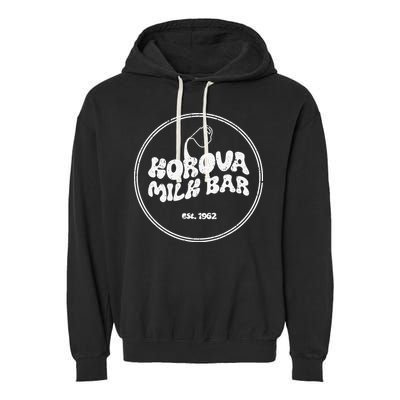 Vintage Korova Milk Bar Garment-Dyed Fleece Hoodie