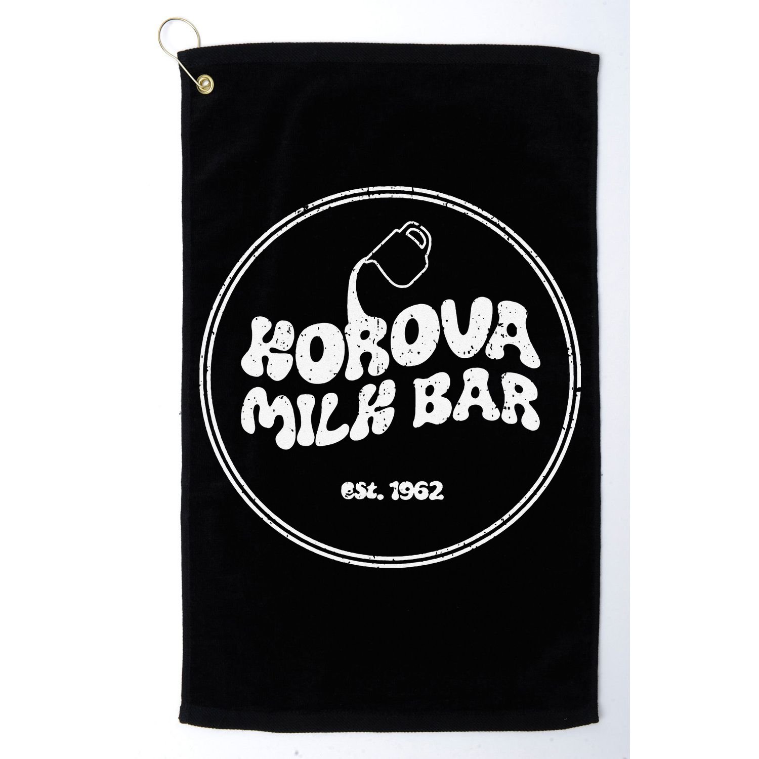 Vintage Korova Milk Bar Golf Towel