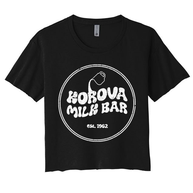 Vintage Korova Milk Bar Crop Top