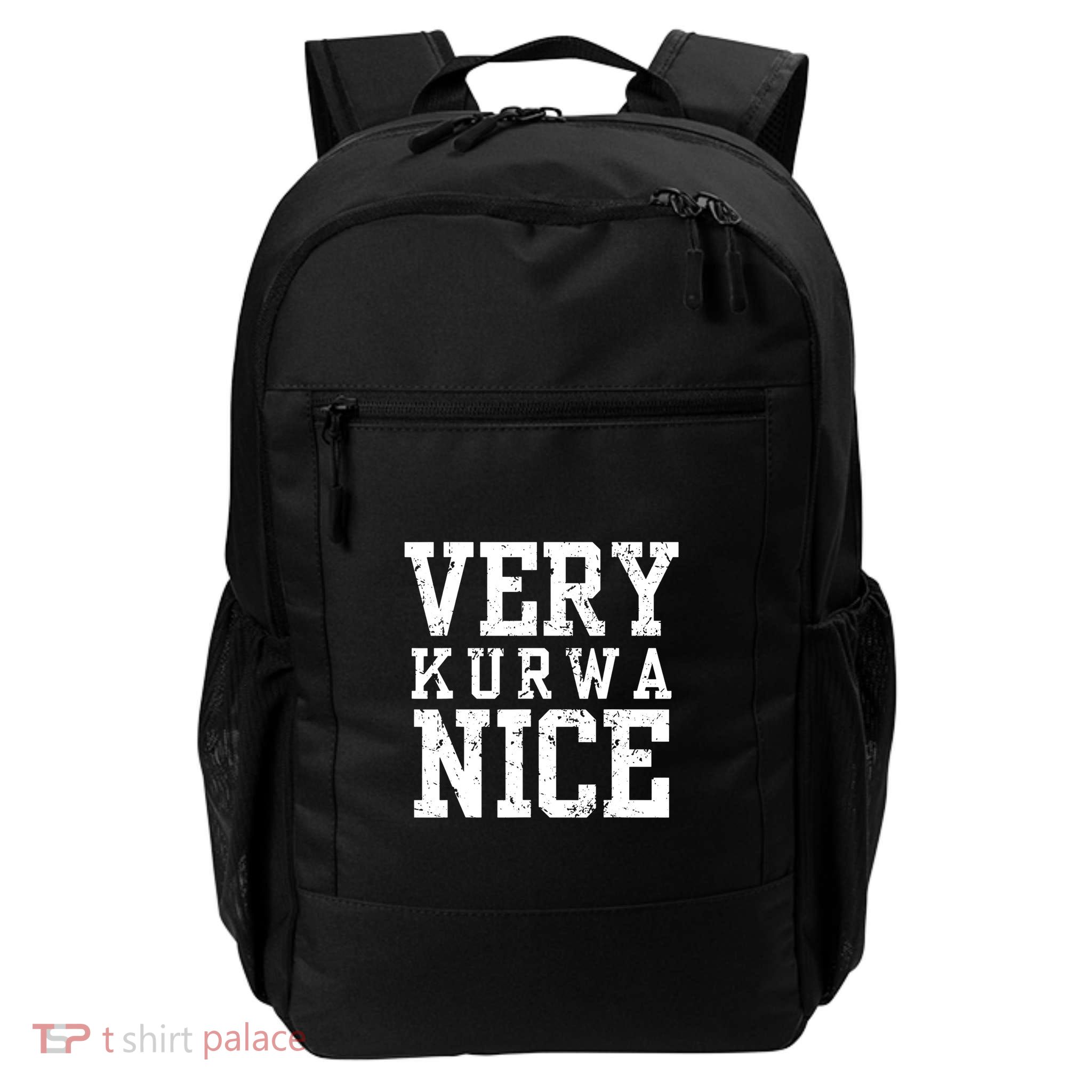 Very Kurwa Nice Retro Text Funny Backpack