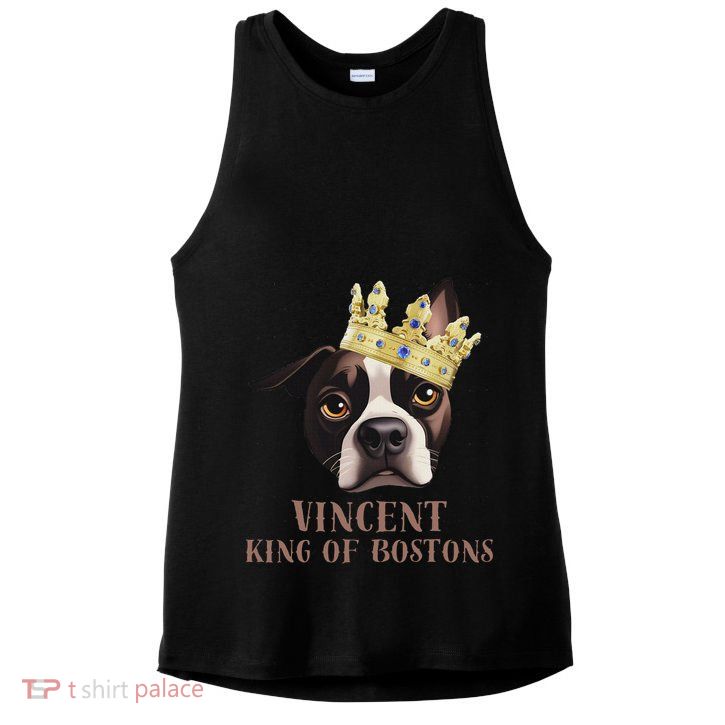 Vincent King Of Bostons Ladies PosiCharge Tri-Blend Wicking Tank