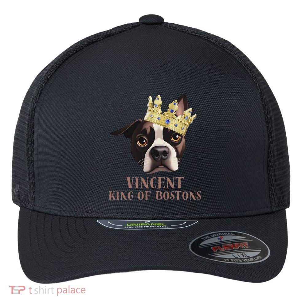 Vincent King Of Bostons Flexfit Unipanel Trucker Cap
