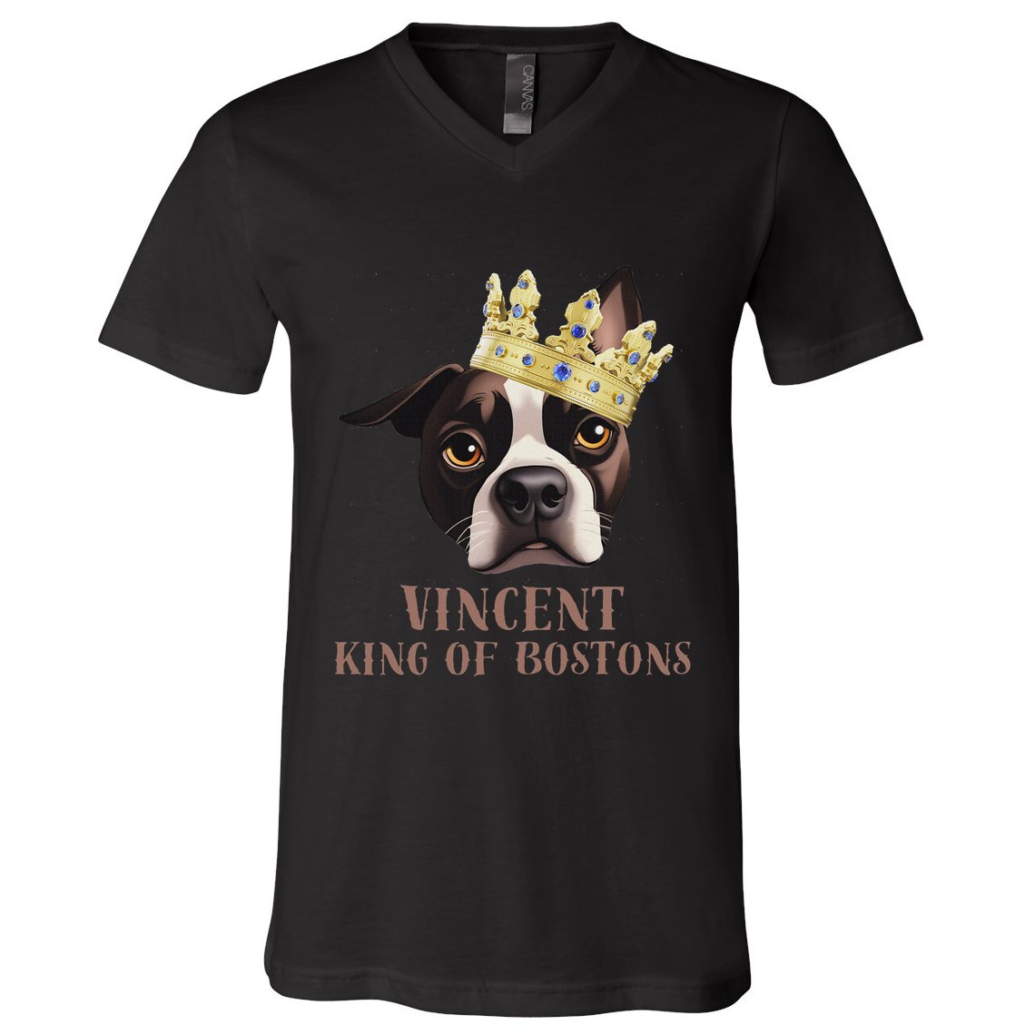 Vincent King Of Bostons V-Neck T-Shirt