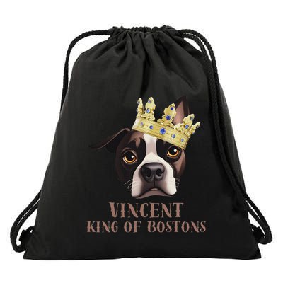 Vincent King Of Bostons Drawstring Bag