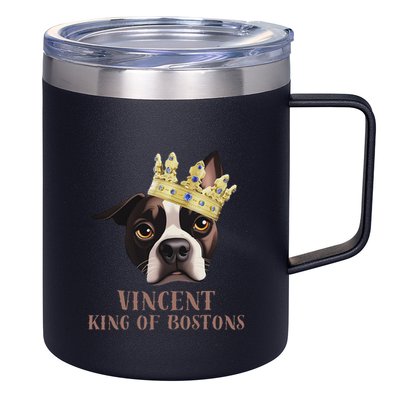 Vincent King Of Bostons 12oz Stainless Steel Coffee Mug