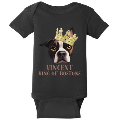 Vincent King Of Bostons Baby Bodysuit