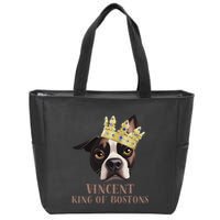 Vincent King Of Bostons Zip Tote Bag