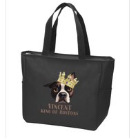 Vincent King Of Bostons Zip Tote Bag