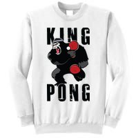 Vintage King Pong Ping Pong Table Tennis Player Game Gift Sweatshirt