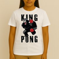 Vintage King Pong Ping Pong Table Tennis Player Game Gift T-Shirt