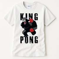 Vintage King Pong Ping Pong Table Tennis Player Game Gift Tall T-Shirt