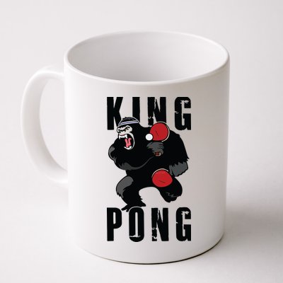 Vintage King Pong Ping Pong Table Tennis Player Game Gift Mug