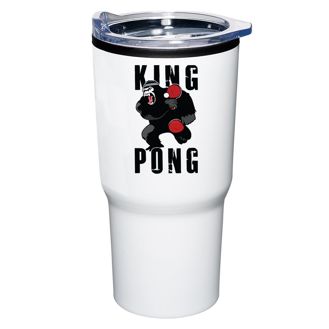Vintage King Pong Ping Pong Table Tennis Player Game Gift Tumbler
