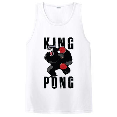 Vintage King Pong Ping Pong Table Tennis Player Game Gift PosiCharge Competitor Tank