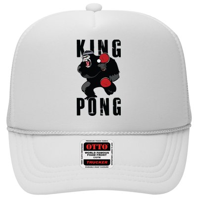 Vintage King Pong Ping Pong Table Tennis Player Game Gift Hat