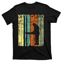 Vintage Keyboard Player Keyboardist Keyboarder Pianist T-Shirt