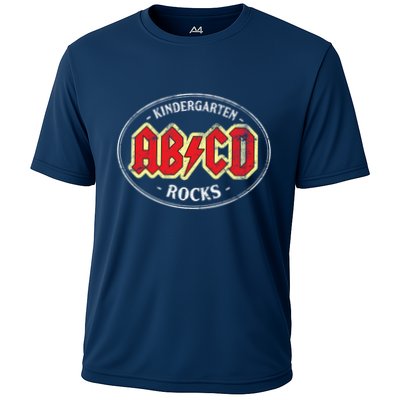 Vintage Kindergarten Rocks Dark Essential Performance Shirt