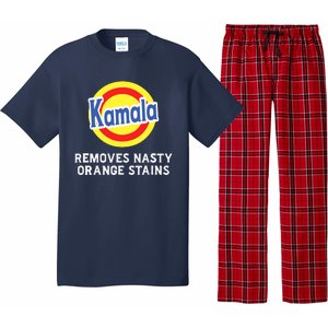 Vote Kamala Removes Nasty Orange Stains Detergent Funny Pajama Set