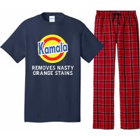 Vote Kamala Removes Nasty Orange Stains Detergent Funny Pajama Set