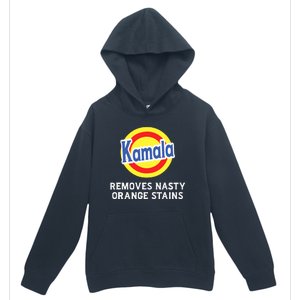 Vote Kamala Removes Nasty Orange Stains Detergent Funny Urban Pullover Hoodie