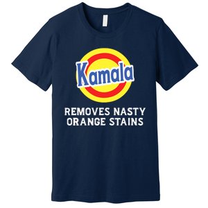 Vote Kamala Removes Nasty Orange Stains Detergent Funny Premium T-Shirt