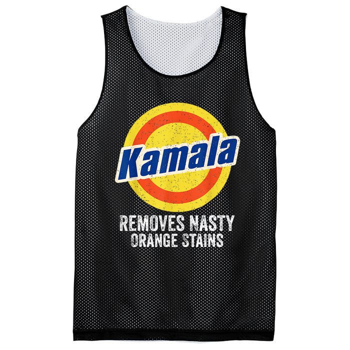 Vote Kamala Removes Nasty Orange Stains Mesh Reversible Basketball Jersey Tank