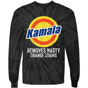 Vote Kamala Removes Nasty Orange Stains Tie-Dye Long Sleeve Shirt