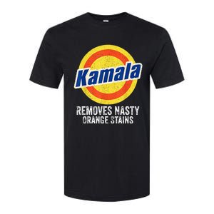 Vote Kamala Removes Nasty Orange Stains Softstyle CVC T-Shirt