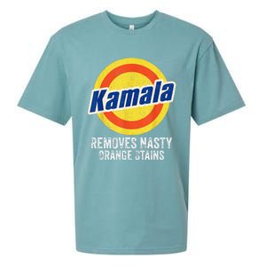 Vote Kamala Removes Nasty Orange Stains Sueded Cloud Jersey T-Shirt