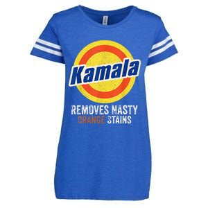 Vote Kamala Removes Nasty Orange Stains Funny Enza Ladies Jersey Football T-Shirt