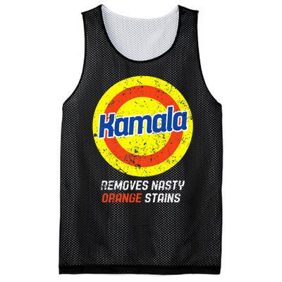 Vote Kamala Removes Nasty Orange Stains Funny Vintage Mesh Reversible Basketball Jersey Tank