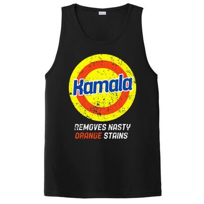 Vote Kamala Removes Nasty Orange Stains Funny Vintage PosiCharge Competitor Tank