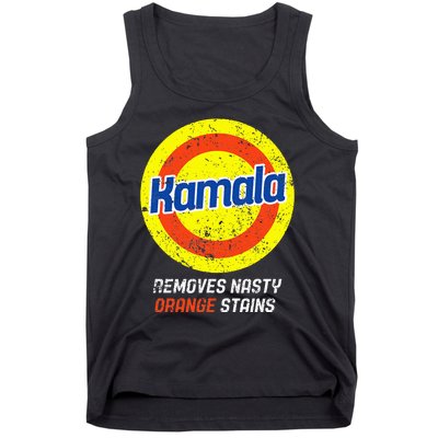 Vote Kamala Removes Nasty Orange Stains Funny Vintage Tank Top