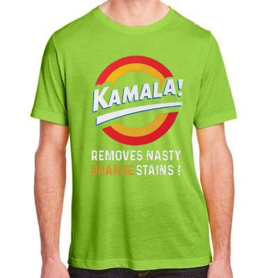 Vote Kamala Removes Nasty Orange Stains Funny Adult ChromaSoft Performance T-Shirt