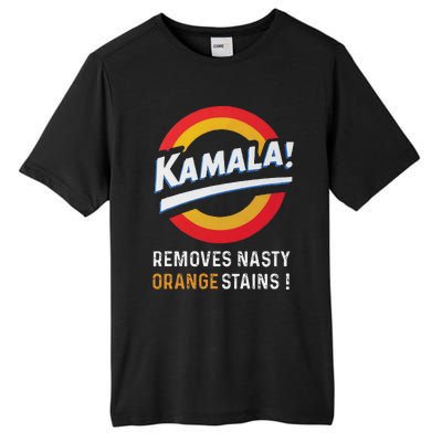 Vote Kamala Removes Nasty Orange Stains Funny Tall Fusion ChromaSoft Performance T-Shirt