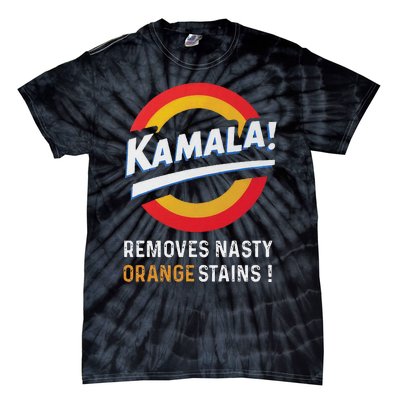 Vote Kamala Removes Nasty Orange Stains Funny Tie-Dye T-Shirt