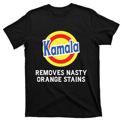 Vote Kamala Removes Nasty Orange Stains Detergent Funny T-Shirt