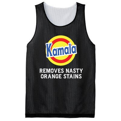 Vote Kamala Removes Nasty Orange Stains Detergent Funny Mesh Reversible Basketball Jersey Tank