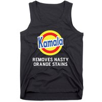 Vote Kamala Removes Nasty Orange Stains Detergent Funny Tank Top