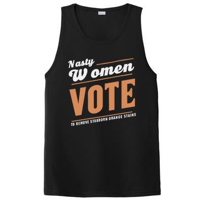 Vote Kamala Removes Nasty Orange Stains Funny PosiCharge Competitor Tank