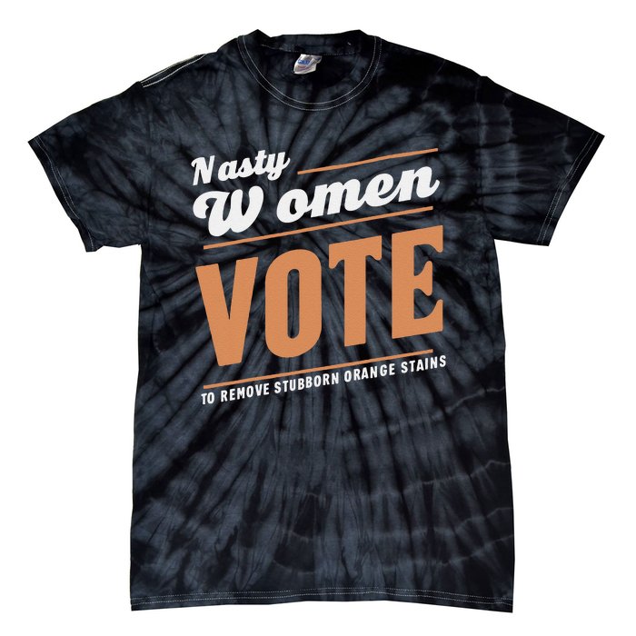 Vote Kamala Removes Nasty Orange Stains Funny Tie-Dye T-Shirt