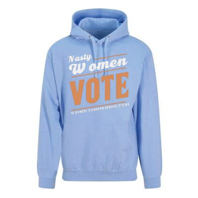 Vote Kamala Removes Nasty Orange Stains Funny Unisex Surf Hoodie