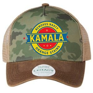 Vote Kamala Removes Nasty Orange Stains Funny Legacy Tie Dye Trucker Hat