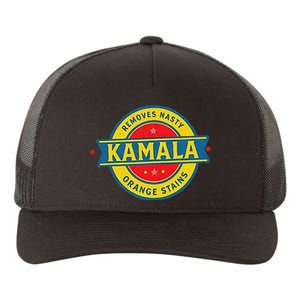 Vote Kamala Removes Nasty Orange Stains Funny Yupoong Adult 5-Panel Trucker Hat