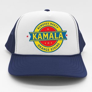 Vote Kamala Removes Nasty Orange Stains Funny Trucker Hat