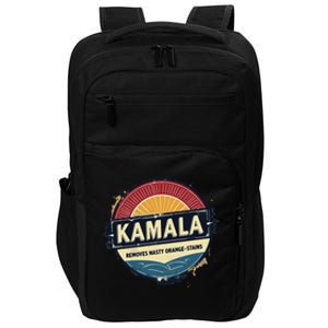 Vote Kamala Removes Nasty Orange Stains Funny Impact Tech Backpack