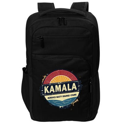 Vote Kamala Removes Nasty Orange Stains Funny Impact Tech Backpack